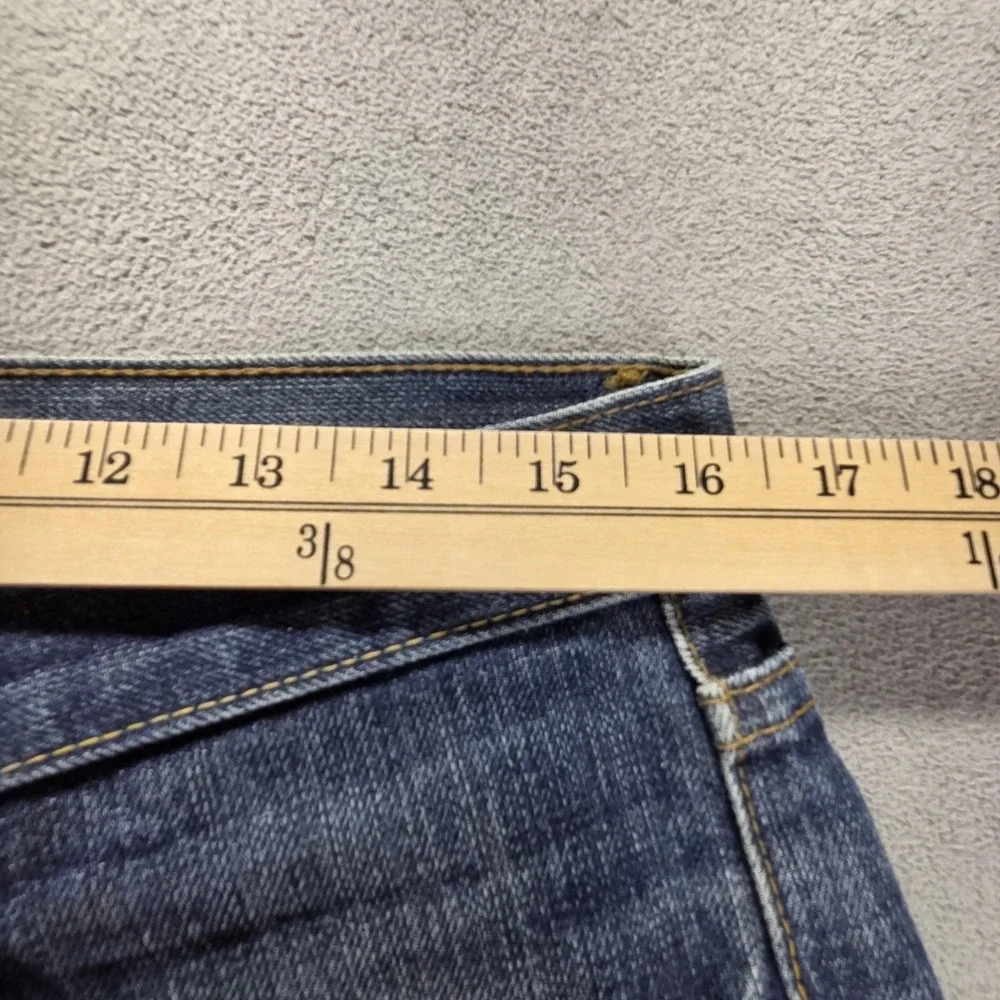 Vintage Levis 501 Jeans Mens Blue Selvedge LVC Made in USA Whiskers Fits 32x24